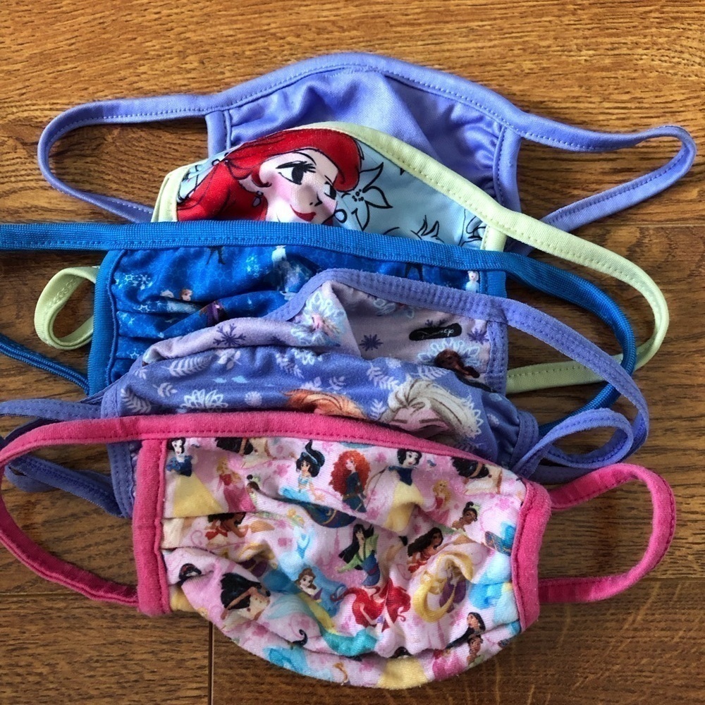 Disney girl's face mask